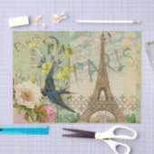 パリフランストラベルヴィンテージアンティークアー絵画トズ 薄葉紙 (クラフト)