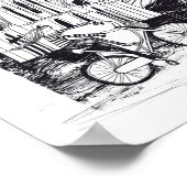 パリフランスドードル ポスター (角)