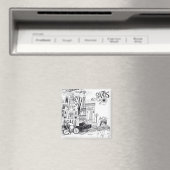 パリフランスドードル マグネット (インサイチュ (食洗機))