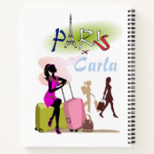 パリフランスバケーションノートブック ノートブック (裏面)