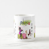 パリフランスバケーション2021マグ コーヒーマグカップ (中央)