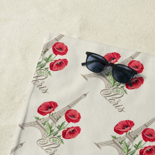 パリフランスビーチタオル ビーチタオル (インサイチュ)