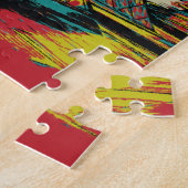 パリフランスピラミッドオブザルーヴル ジグソーパズル (側面)