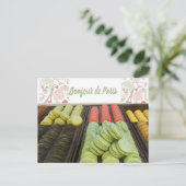 パリフランスマクロフランスのンズ ポストカード (スタンド正面)