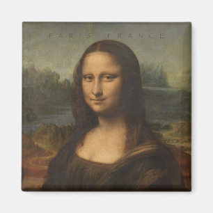 パリフランスモナ・リザ旅行記念品の磁石 マグネット