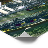 パリフランスワールドフェア1889 – ヴィンテージ旅行 ポスター (角)