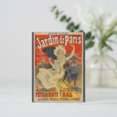 パリフランスヴィンテージコンサフランスのート ポストカード (スタンド正面)