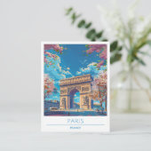 パリフランスヴィンテージトラベル ポストカード (スタンド正面)
