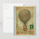 パリフランスヴィンテージ旅行はがき ポストカード (正面/裏面)