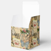 パリフランスヴィンテージ旅行カラフルアートワーク フェイバーボックス (オープン)