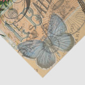 パリフランスヴィンテージ旅行カラフルアートワーク 薄葉紙 (詳細)