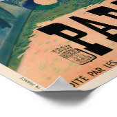 パリフランスヴィンテージ旅行ポスター1937 ポスター (角)