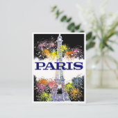 パリフランスヴィンテージ旅行 ポストカード (スタンド正面)