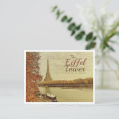 パリフランスヴィンテージ – ザエッフェルタワー ポストカード (スタンド正面)