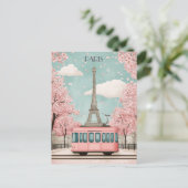 パリフランス旅行 ポストカード (スタンド正面)