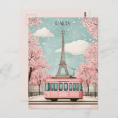 パリフランス旅行 ポストカード (正面/裏面)