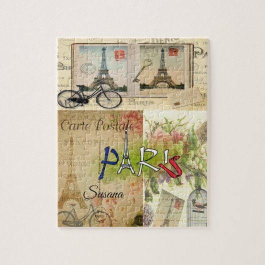 パリフランス装飾ジグソーパズル ジグソーパズル (縦)