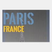 パリフランス装飾用クッション ラッピングペーパーシート (正面2)