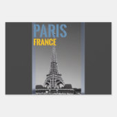 パリフランス装飾用クッション ラッピングペーパーシート (正面)