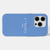 パリフランス赤いハートクソキシック Case-Mate iPhoneケース (裏面 (横))