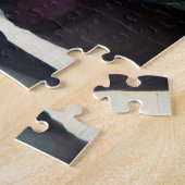 パリフランス通りシーンレインデイポスターパズル ジグソーパズル (側面)