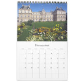 パリフランス2016年 カレンダー (2月 2026)