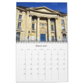 パリフランス2025 カレンダー (3月 2027)