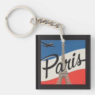 パリフランス  エッフェルタワー キーホルダー