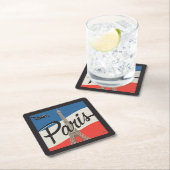 パリフランス |エッフェルタワー スクエアペーパーコースター (インサイチュ)