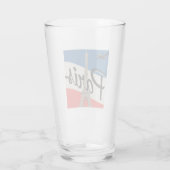 パリフランス |エッフェルタワー タンブラーグラス (裏面)