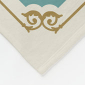 パリフランス – エッフェルタワー フリースブランケット (角)