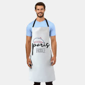 パリフランス エプロン (着用した状態)