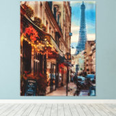 パリフランス キャンバスプリント (インサイチュ (ウッドフロア))