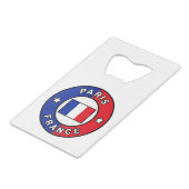 パリフランス クレジットカード栓抜き (正面アングル)