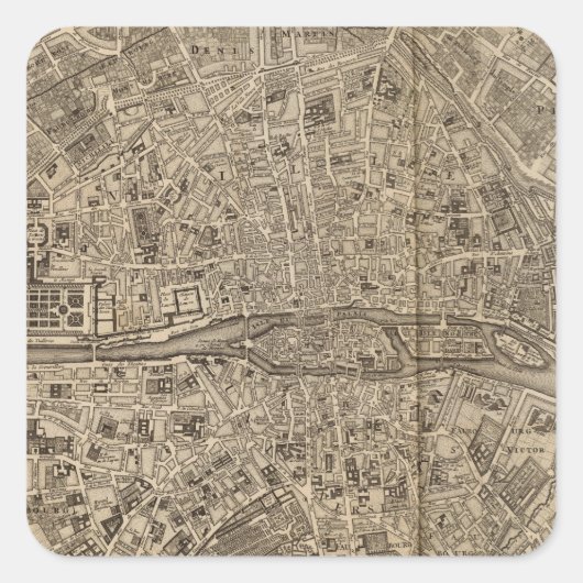 パリフランス スクエアシール (正面)