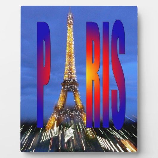 パリフランス フォトプラーク (正面)