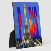 パリフランス フォトプラーク (側面)