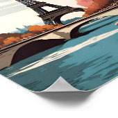 パリフランス ポスター (角)