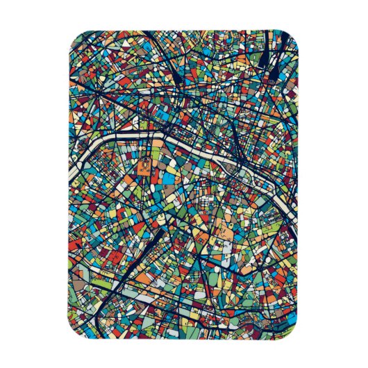 パリフランス |マッカラフルプ マグネット (縦)