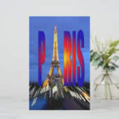 パリフランス 便箋 (スタンド正面)