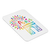 パリフランス |凱旋門 |ネオンデザイン マグネット (右側)