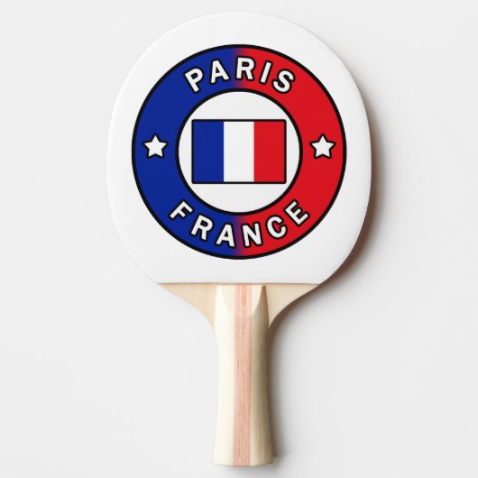 パリフランス 卓球ラケット (正面)
