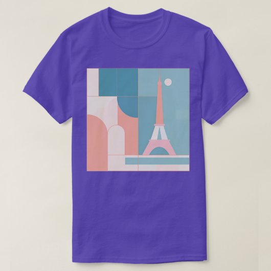 パリフランス Tシャツ (デザイン正面)