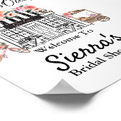 パリブライダルシャワーウェルカムフランスのテーマ ポスター (角)