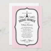 パリブライダルシャワー招待状 招待状 (正面/裏面)