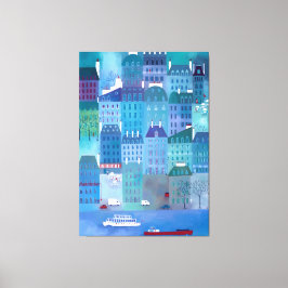 パリブルース キャンバスプリント