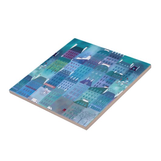 パリブルース タイル (側面)