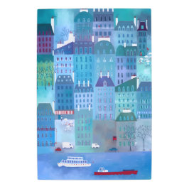 パリブルース メタルプリント