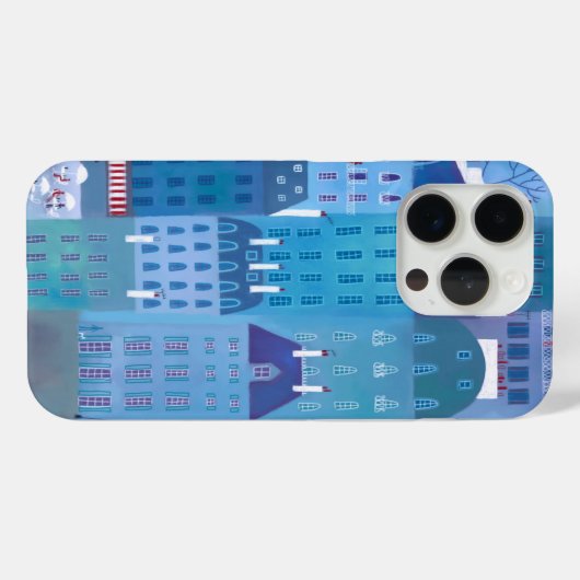 パリブルー Case-Mate iPhoneケース (裏面 (横))