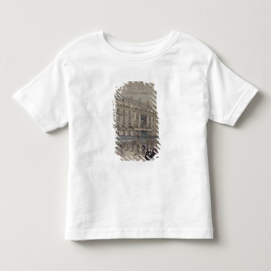パリブレストの競輪の開始 トドラーTシャツ (正面)